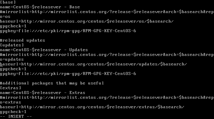 YUM이 재대로 동작하지 않을 때 해결 방법
