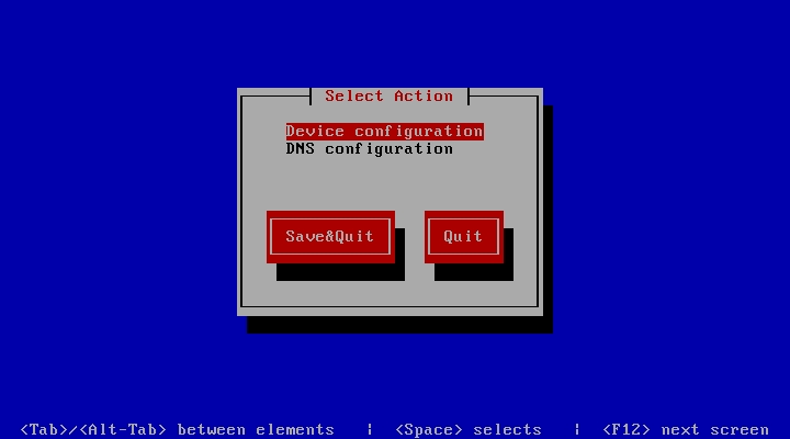 system-config-network-tui 사용방법