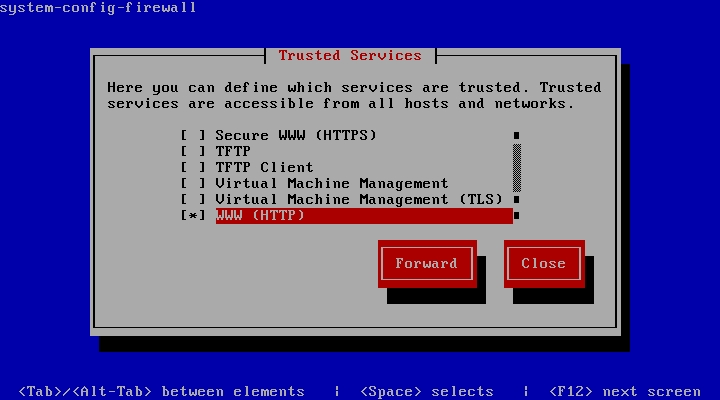 방화벽 설정하기